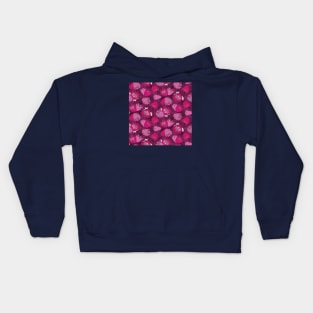 Hot Pink King Protea Kids Hoodie